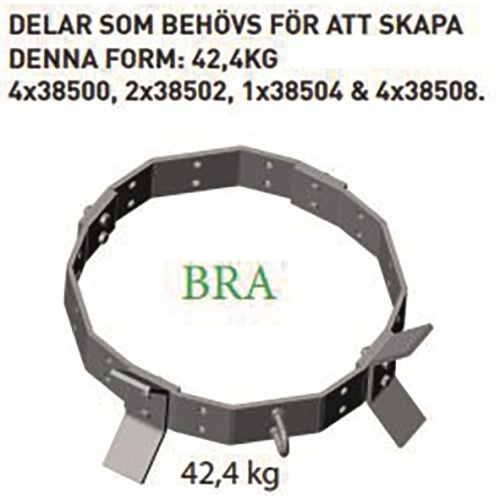 Bojankare Bult+mutter 2st