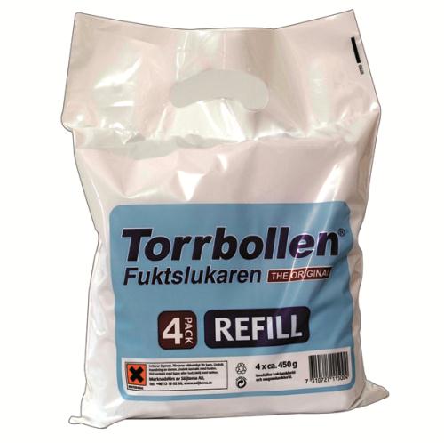 Refill Torrbollen 4-pack
