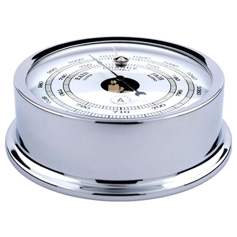 Barometer Atlantic 95mm Krom