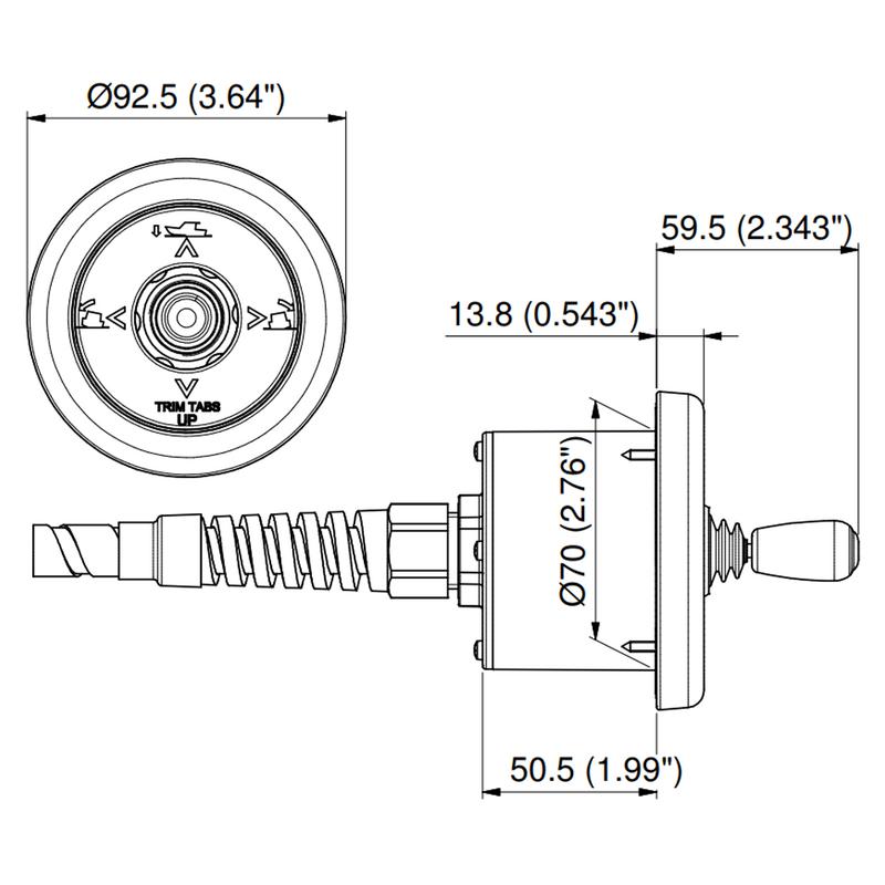 Uflex Slave Joystick Flybridge