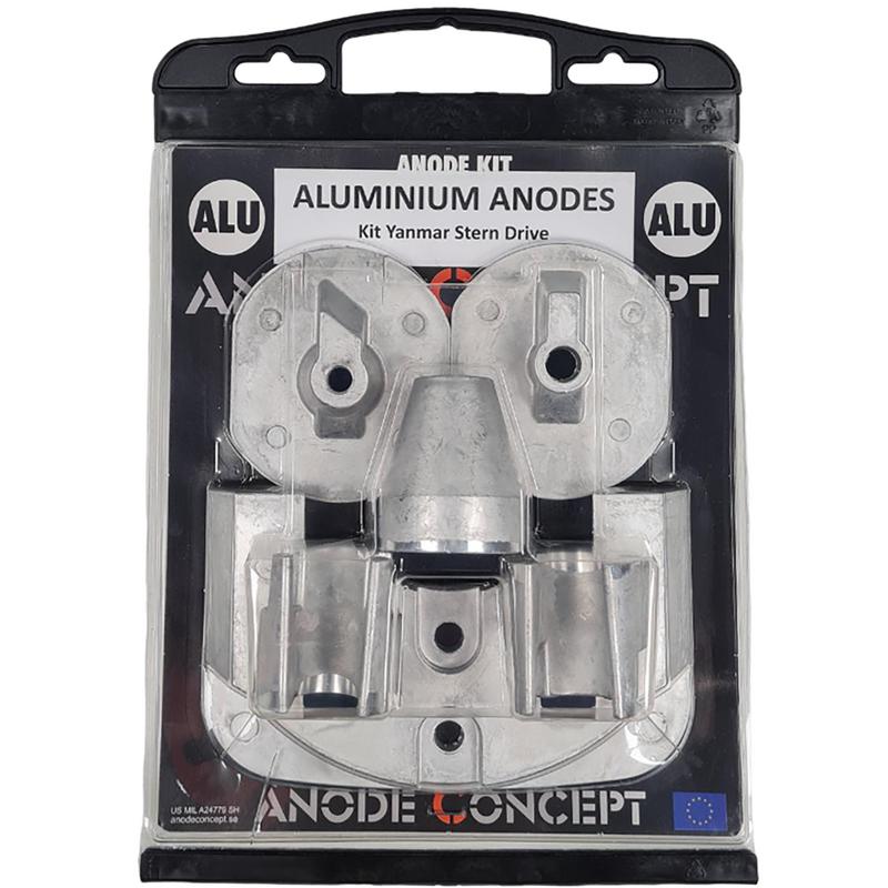 Anodkit Yanmar Stern Alu