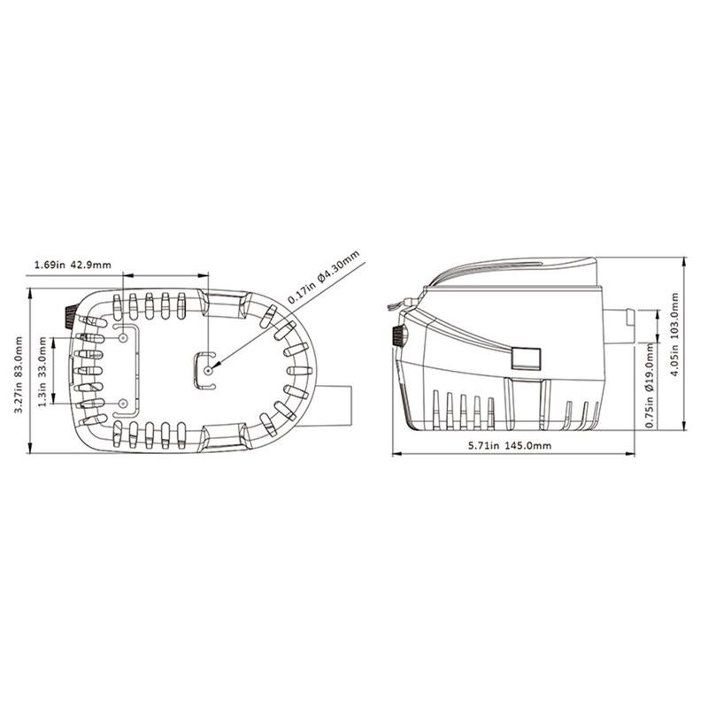 Länspump Seaflo S06 Auto 47l