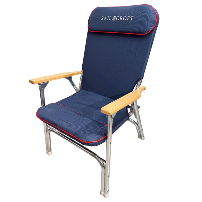 Däcksstol Sailcroft Deluxe Blå