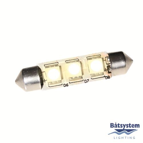 Led Spollampa Smd 37mm 8-30v