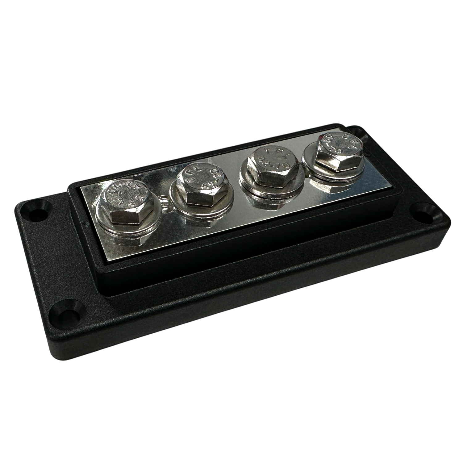 Kopplingsplint 4xm8 Svart
