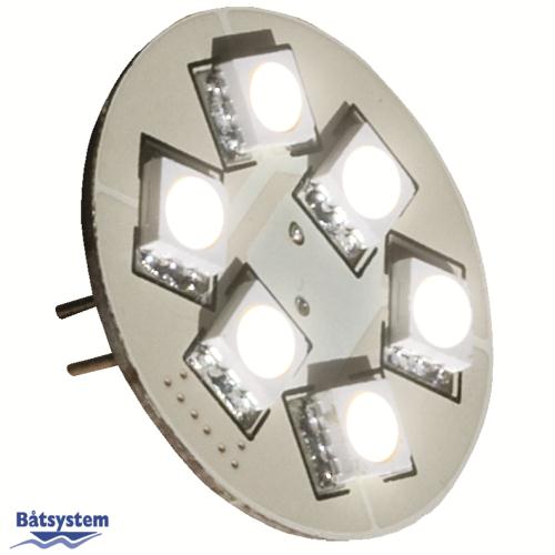 Ledlampa G4 6smd Bak 8-30v