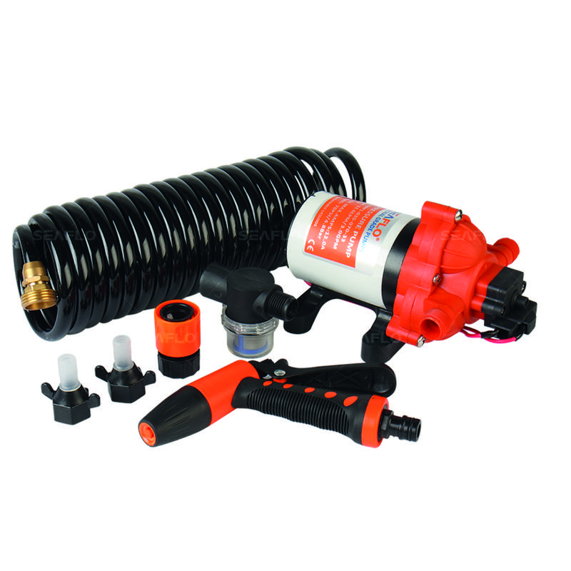 Spolpumpkit Seaflo 19,7l 12v
