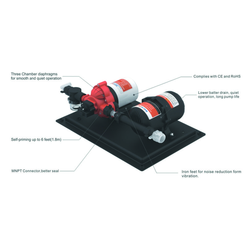 Pentrypumpsystem 11,3l 12v