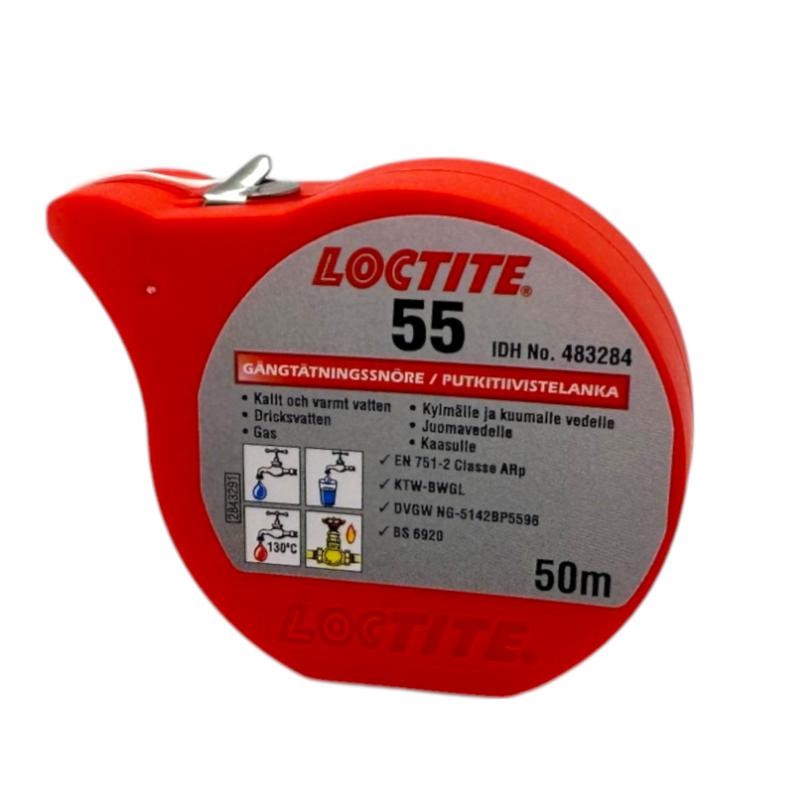 Gängtätningssnöre Loctite 55
