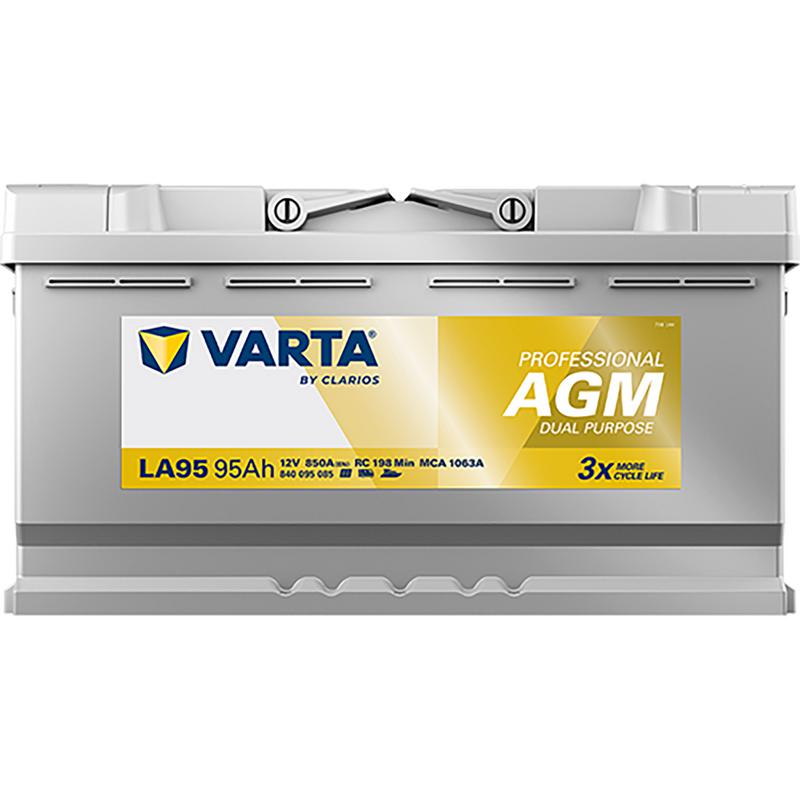 Batteri Varta Agm Dual 95ah