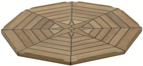 Product Image for Bordsskiva Teak 55cm 8-kantig
