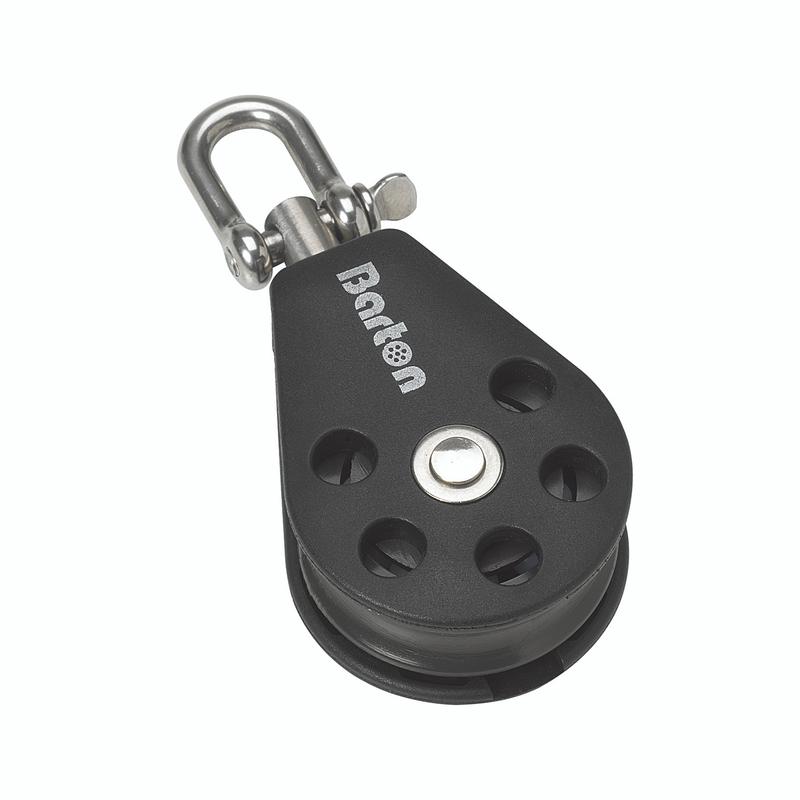 Block Enkelt 8mm Svivelögla