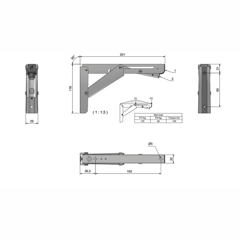 Konsoll Robust M Rf304 Roca