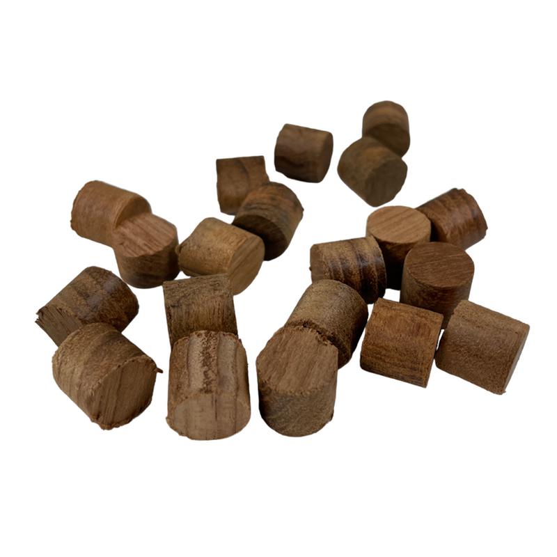Teakplugg 12mm 20-pack
