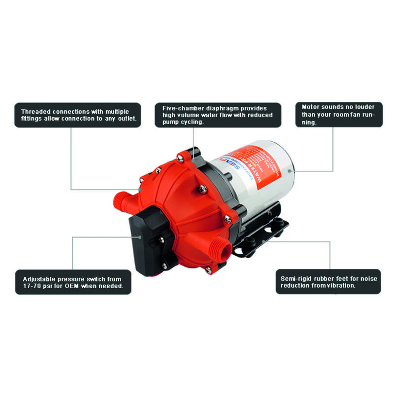 Pentrypump Seaflo 15l 12v