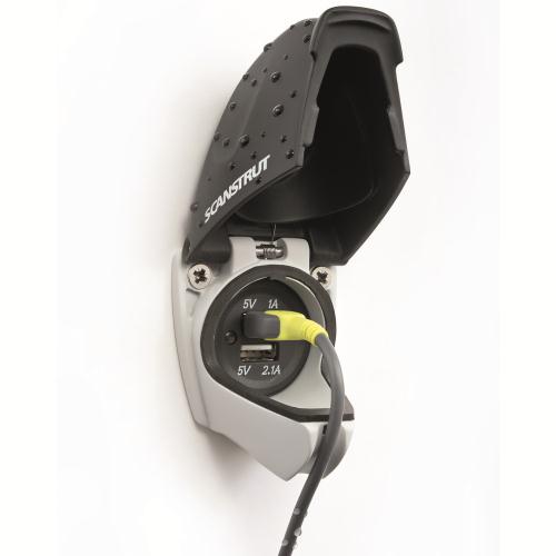 Usb-uttag Dubbelt Ipx4 12-24v