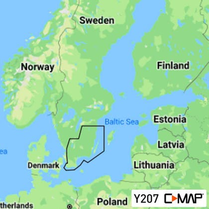 C-map Discover Y207 Sydost
