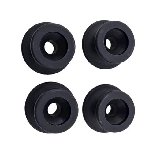 Kapellfäste Svart 4-pack