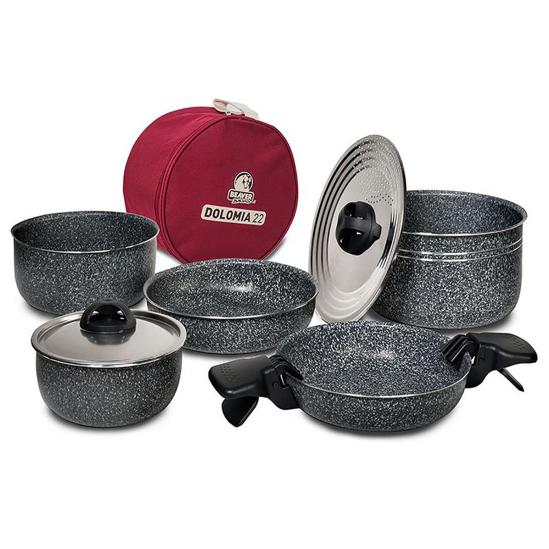 Kastrullset Dolomia 22 10delar