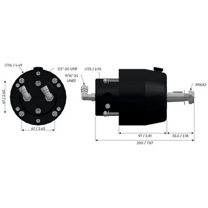 Hydraulpump H-22 Multis/glydus