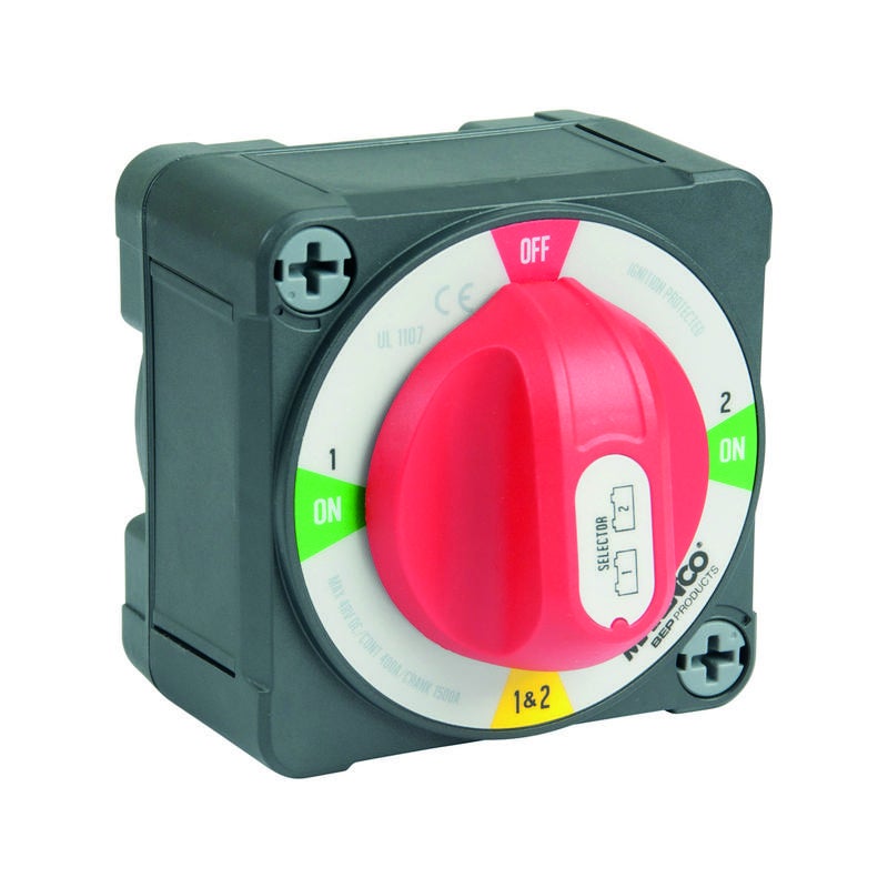 Batteriväljare 1-2-båda-av Ez