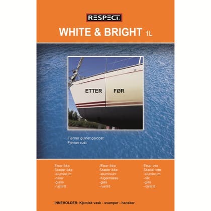 White & Bright Skrovtvätt 1 L