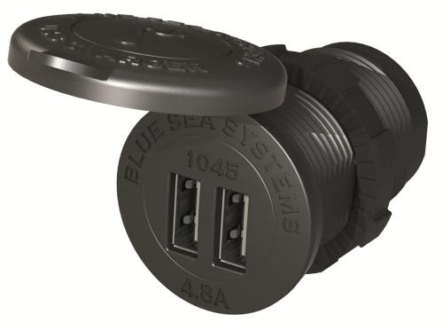Usb-uttag Dubbelt 4,8a