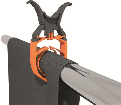 Fixclip 5-32mm 6-p Orange/vit