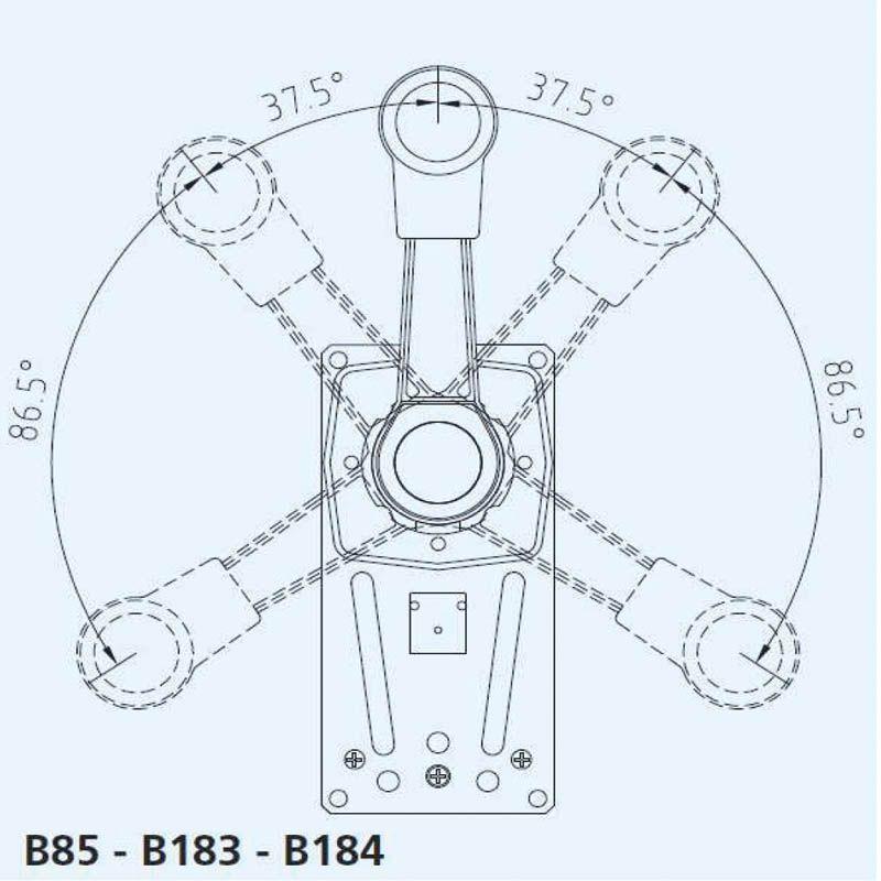 Växelreglage Inf B183 Sl-3