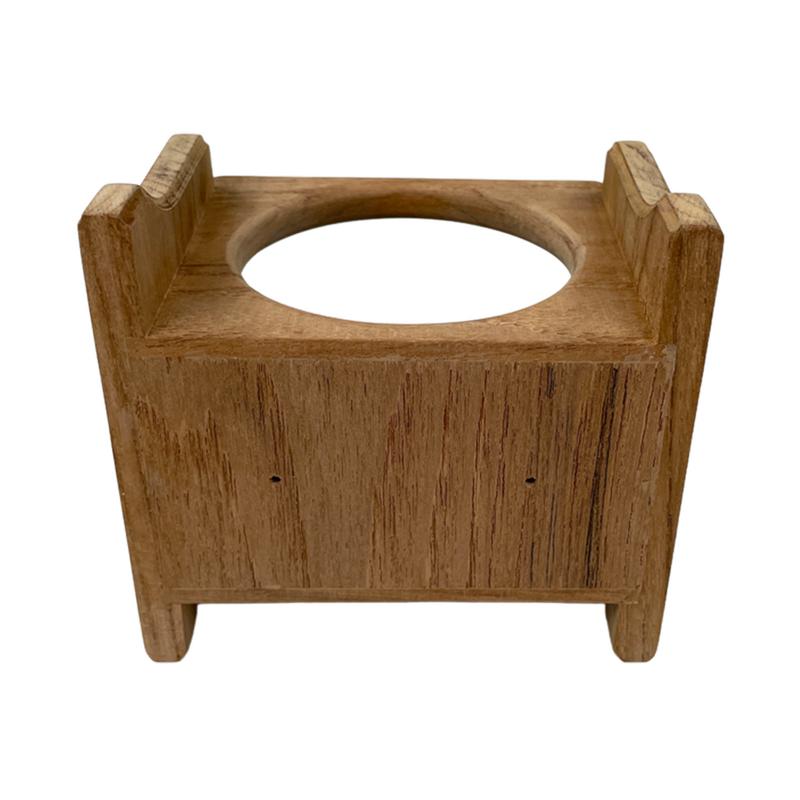Glashållare 1 Glas Teak