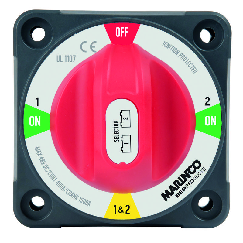 Batteriväljare 1-2-båda-av Alt
