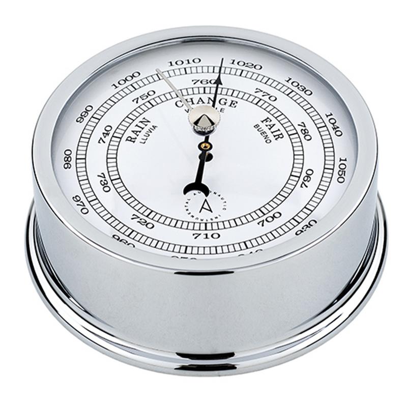 Barometer Atlantic 95mm Krom