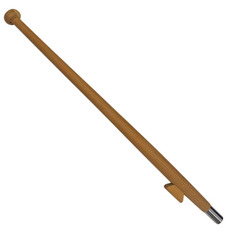 Flaggstång Teak 75cm 25,4