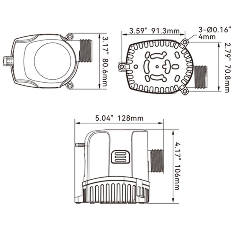 Automatisk Länspump 50l S17