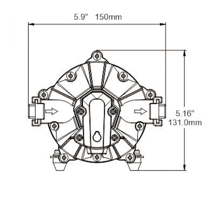 Pentrypump Seaflo 15l S-52a