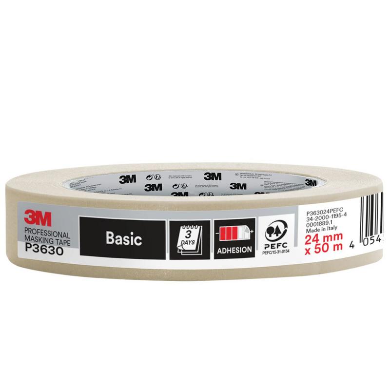 Maskeringstejp 3m 24mm 50m