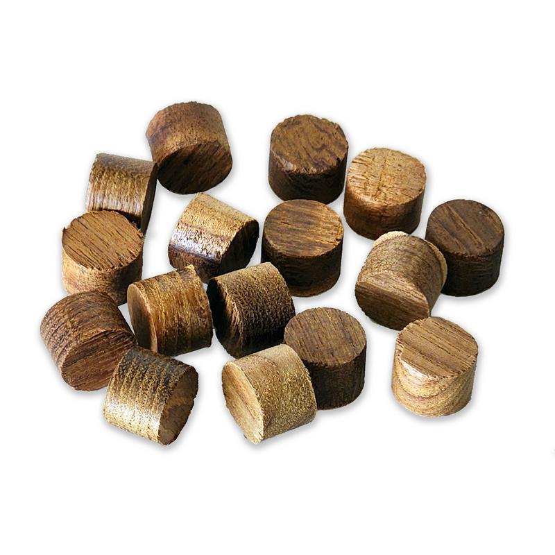 Teakplugg 15mm 20-pack