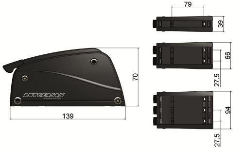 Avlastare Trippel Rc75x