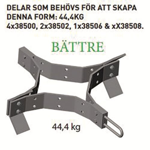 Bojankare Bult+mutter 2st