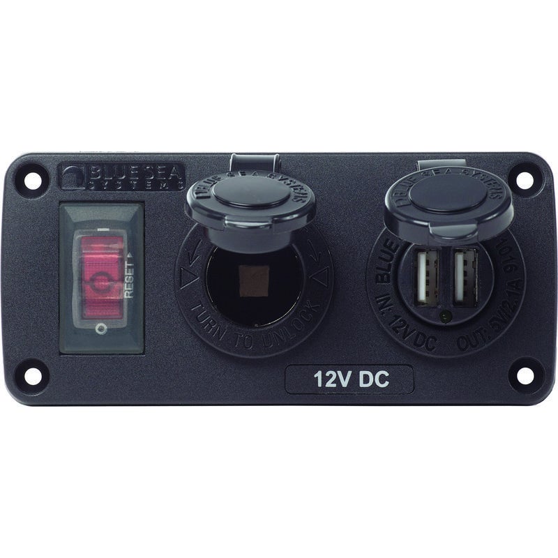 Elpanel Cigg Usb Brytare 15a