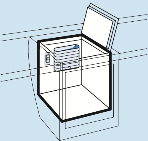 Kylaggregat Dometic Cu5507vd07