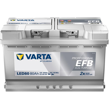 Batteri Varta Efb 80ah 800cca