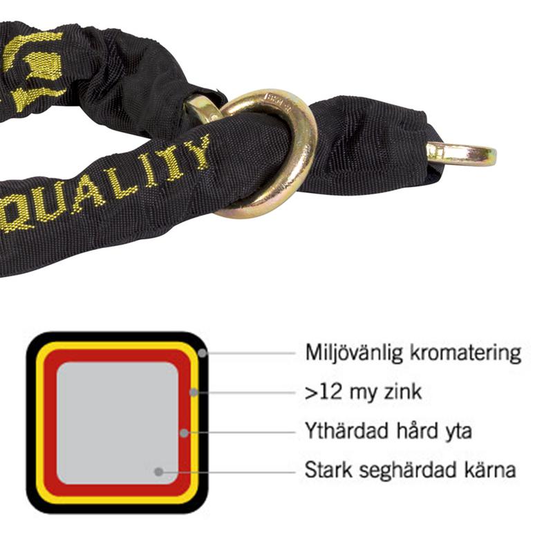 Låspaket Kl3 2,5m Kätting Bema