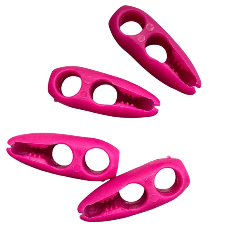 Clips 4mm Gummirep 4-pack