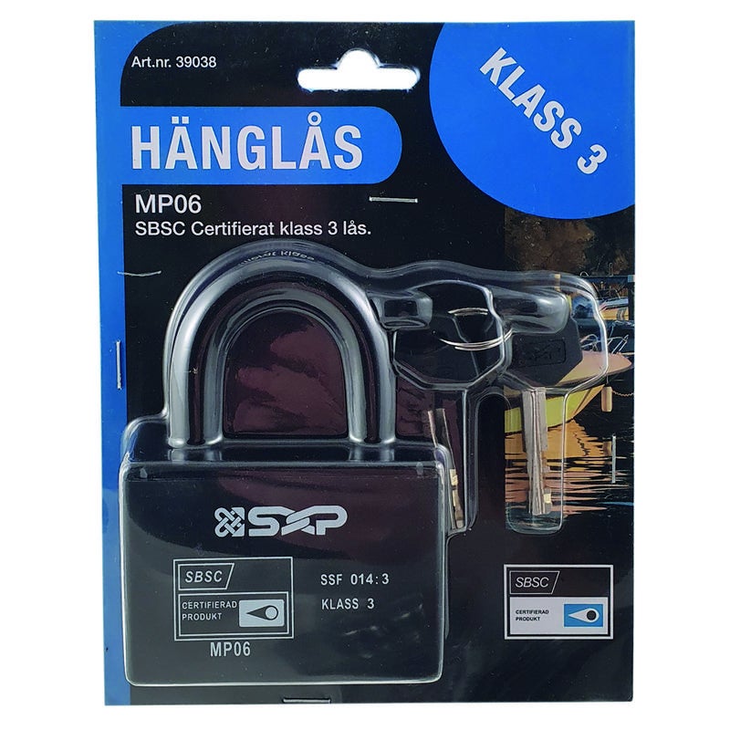 Hänglås Kl3 30mm Mp06