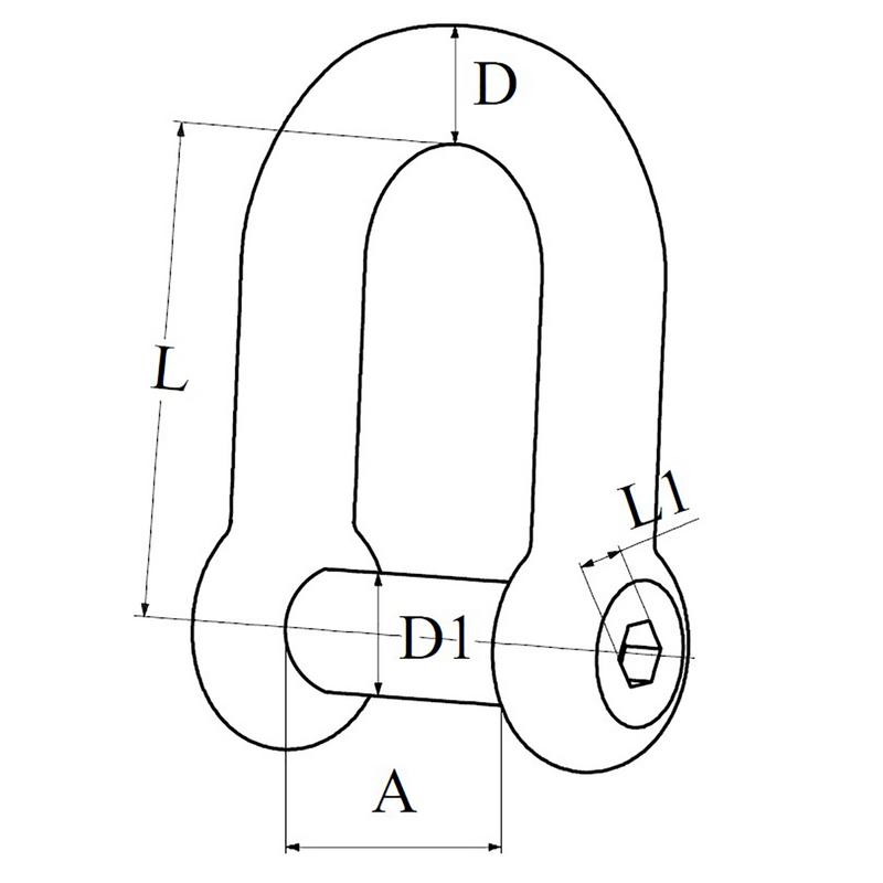 Schackel Insex 10x20x40mm