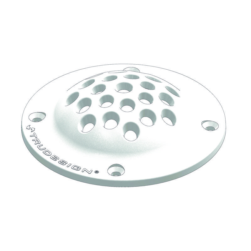Trudesign Rund Sil 1-1/4" Vit