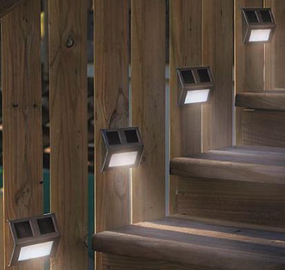 Brygglampa Räcke/trapp Led 2st