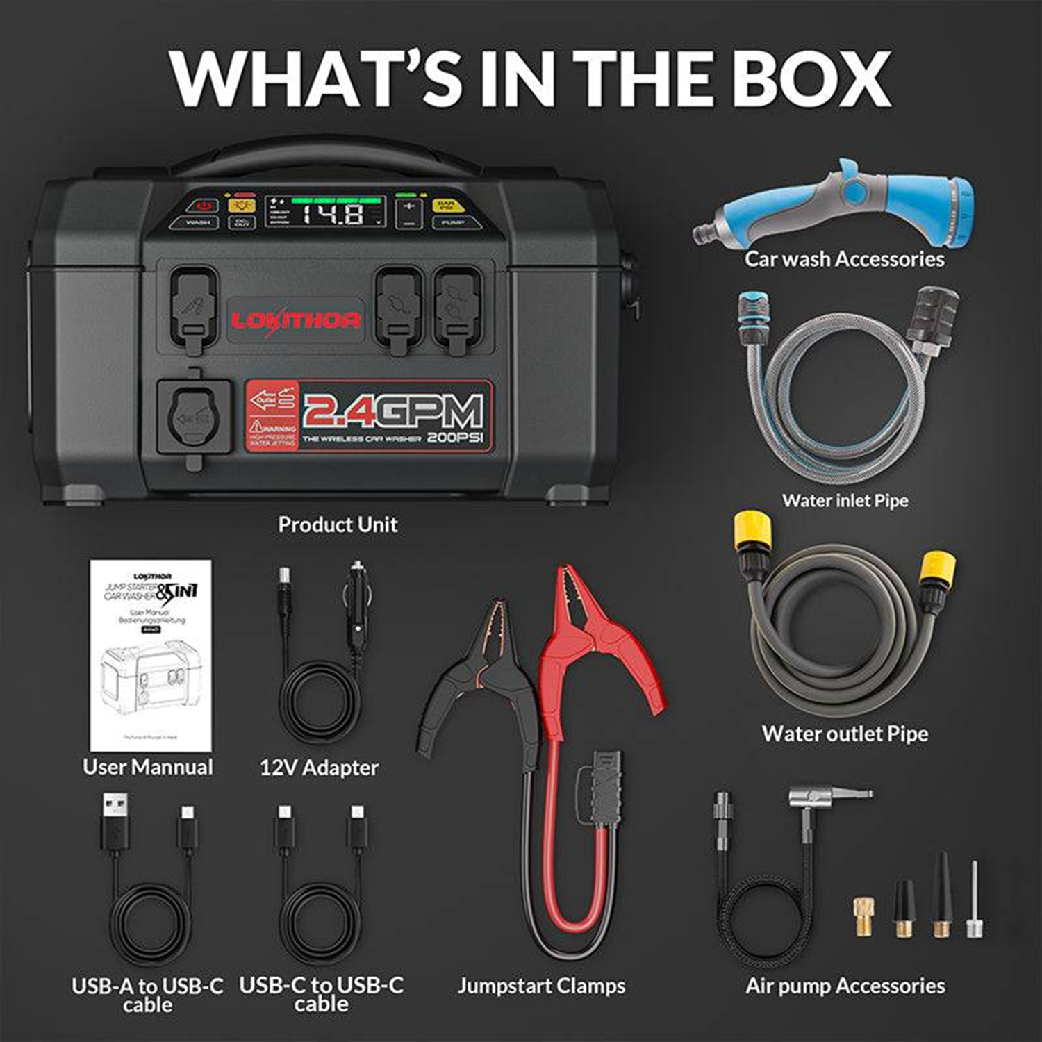 Lokithor 5-i-1 Startbooster