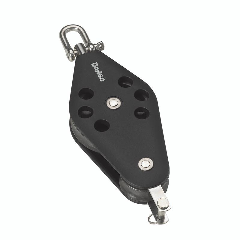 Block Fiol 8mm Svivel Hundsv.